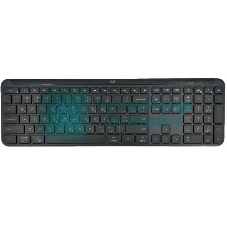 Клавиатура Logitech Signature Slim K950 беспроводная, Bluetooth, радиоканал, серый