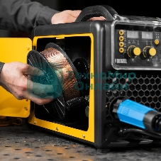 Аппарат инверторный полуавтоматической сварки Denzel MIG-160, 160 А, ПВ 60%, катушка 5 кг