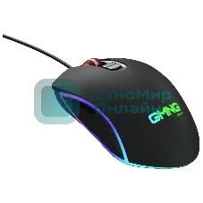Мышь проводная GMNG 730GM черный, 12000 dpi, USB, кнопки - 7