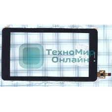 Сенсорное стекло (тачскрин) C196131A1-FPC740DR, черное