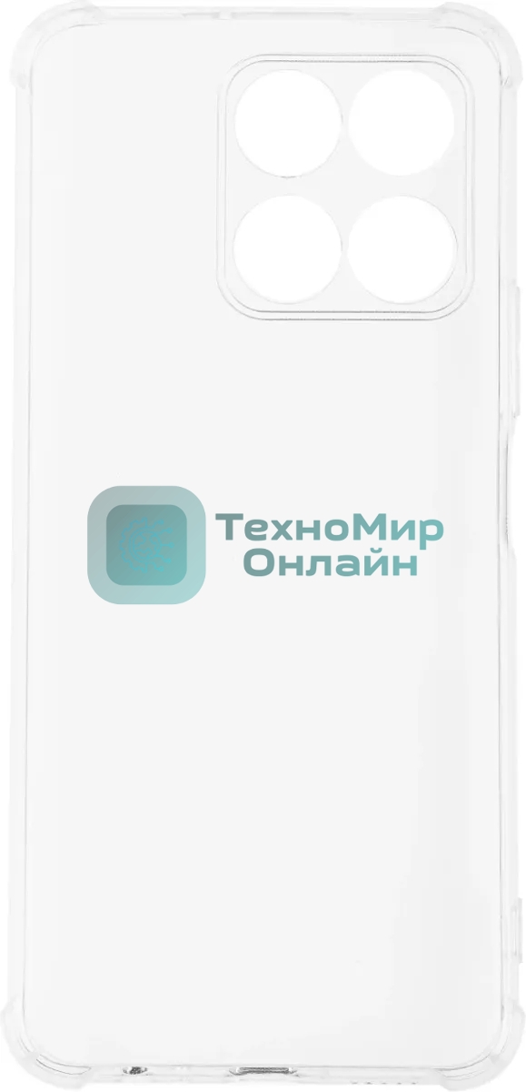 Чехол (клип-кейс) BoraSCO для Honor X6a 72472 прозрачный