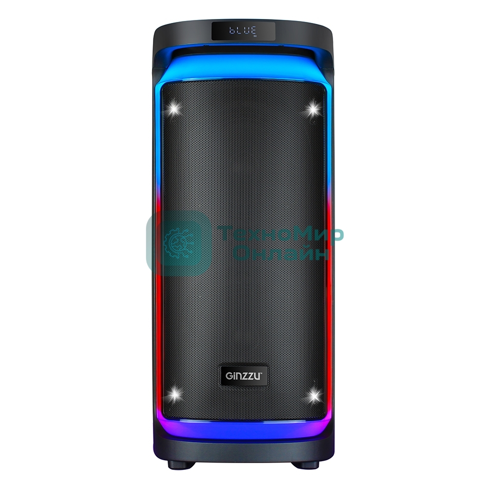 Акустическая система Ginzzu GM-226, Midi, BT/USB/SD/FM/MIC/ДУ