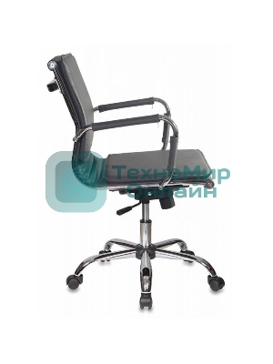 Кресло Бюрократ CH-993-Low/grey серый, экокожа