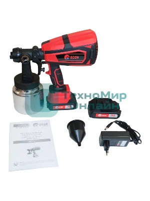 Краскопульт электрический Аккумуляторный Edon ASG-18