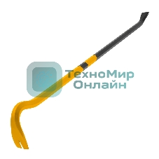 Лом-гвоздодер Denzel 900 мм, шестигранный 19 мм, окрашенный, сталь 65