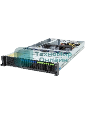 Серверная платформа Gigabyte Server Platform G293-Z42 Rev.3x/2U/2xAMD (9004/9005)/2xHS/24xDIMM/4xSFF NVME/SAS/SATA + 4xSFF SATA/SAS/8xGPUs DS/2x10GbE/8xFHFL + 2xLP/2x3000W/Rails/1Y