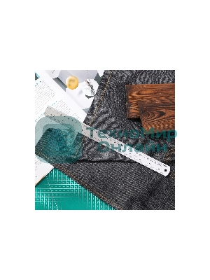 Линейка стальная Deli DL8030Y 300мм нержавеющая сталь