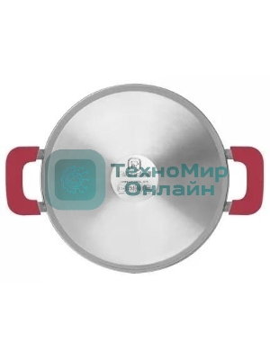 Набор 8 предметов Rondell RDS-1662, Кастрюли с/кр 20 см (3,0 л), 24 см (5,6 л), ковш с/кр 16 см (1,4 л), сотейник б/кр 2