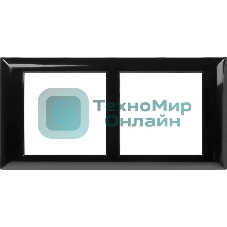 Рамка-суппорт 4 мод. Avanti для In-liner Front черный ДКС 4402914