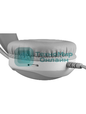 Гарнитура Defender Eclipse белый, проводная, подсветка