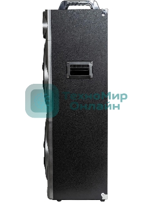 Минисистема SUPRA SMB-2150 черный 1200Вт FM USB BT SD (в комплекте: активн.+пассив.колонки)