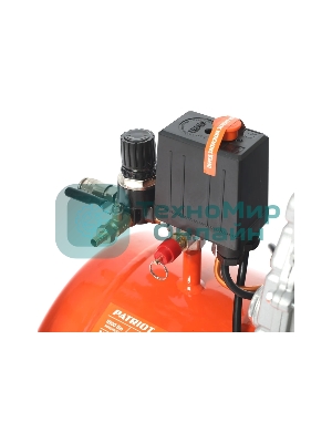 Компрессор Patriot EURO 50/2601.8кВт 220В 260л/мин 50л выход быстросъем елочка 8мм