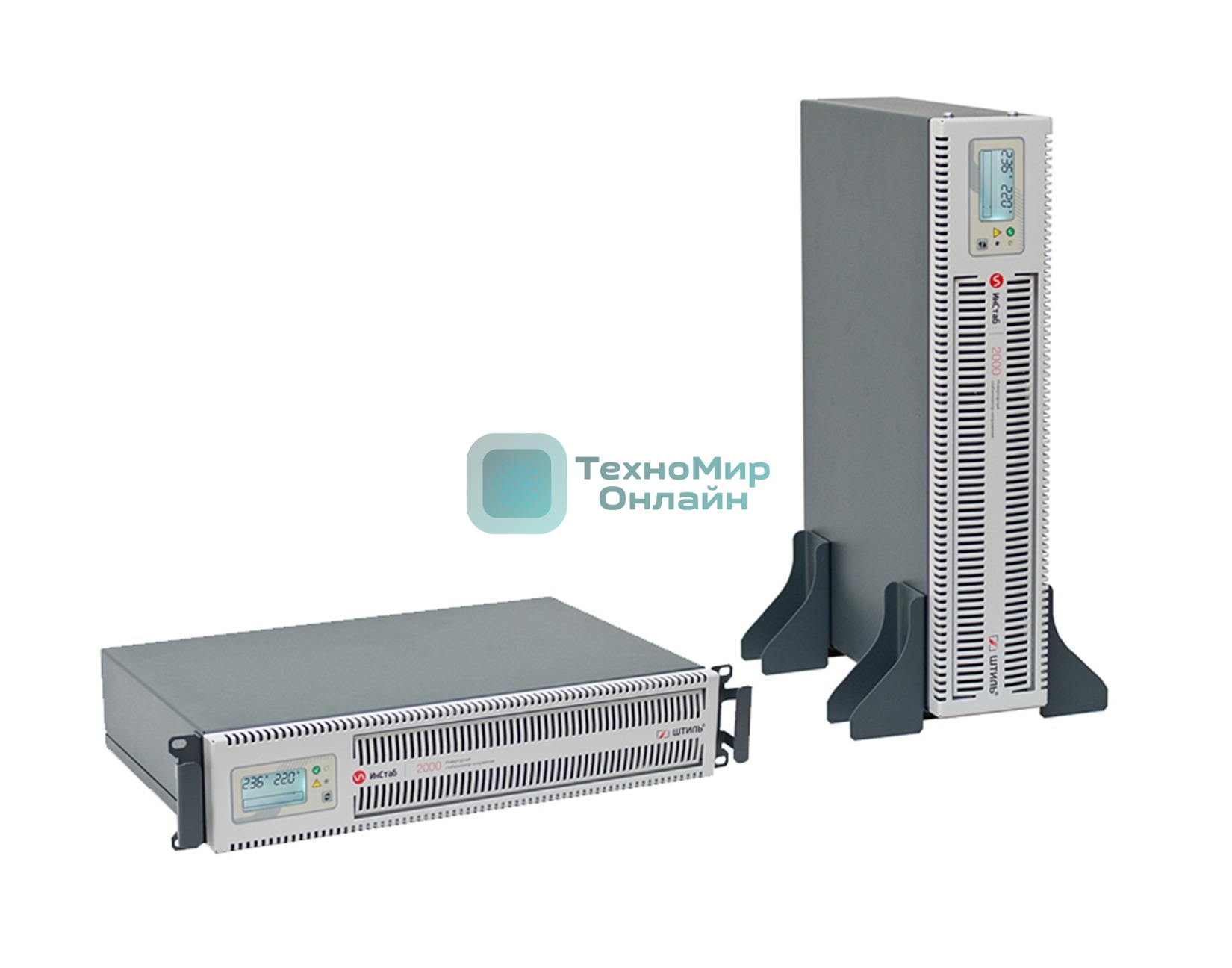 Стабилизатор напряжения Штиль ИнСтаб IS2000RT 1500Вт 2000ВА белый
