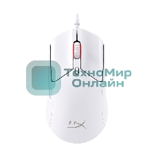 Мышь проводная HyperX Pulsefire Haste 2 белый, 26000 dpi, USB, кнопки - 6