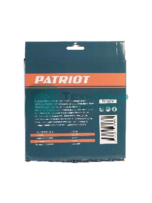 Щетка круглая витая (180х22.2 мм) EDGE by PATRIOT 813010013