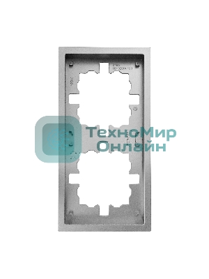 Рамка 2-мест. горизонт. ZIMA серый матовый LEZARD 704-7400-147