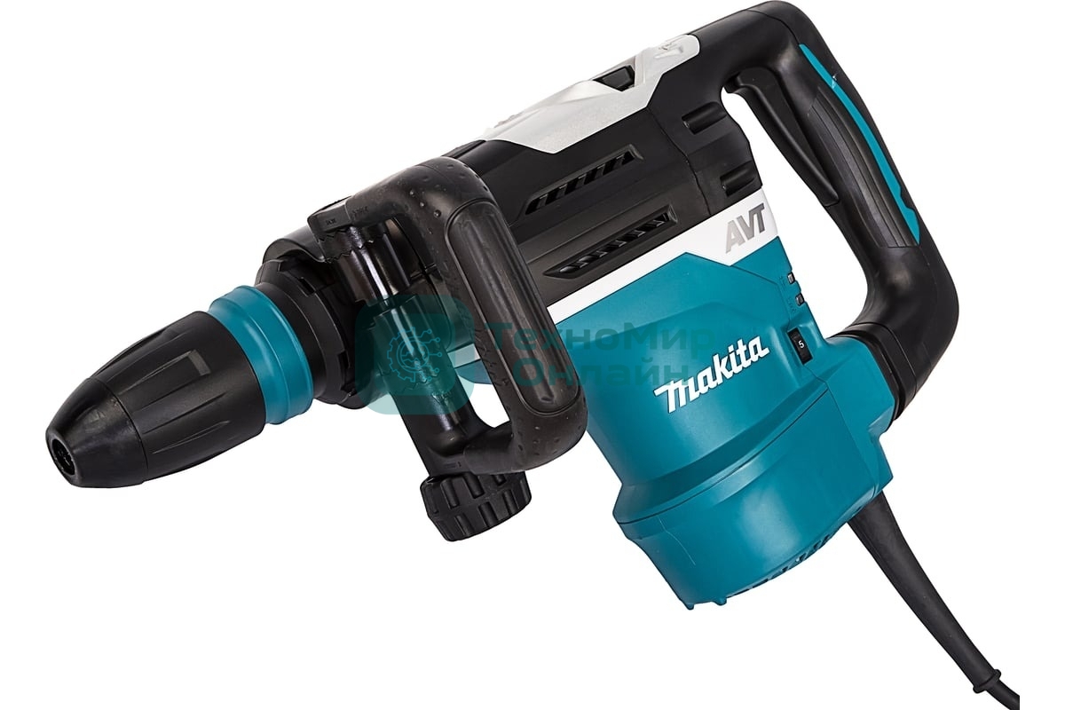 Перфоратор Makita HR4013C 1100Вт SDS-max 2реж 11.4Дж 1450-2900у/м 6.8кг чем ABT плавн пуск