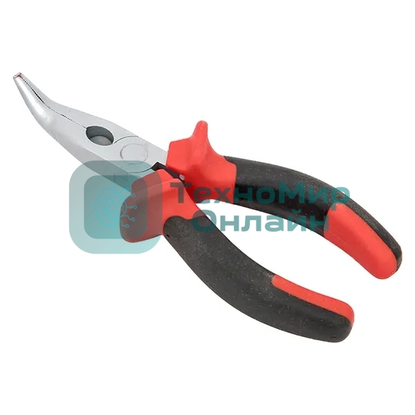 Длинногубцы EKF dgi-160-mas изогнутые, 160 мм Master Basic