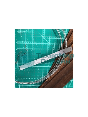 Линейка стальная Deli DL8030Y 300мм нержавеющая сталь