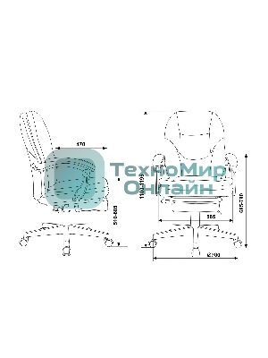 Кресло руководителя Бюрократ T-9950MSG-F Fabric черный Light-20, крестов. пластик, подст. для ног