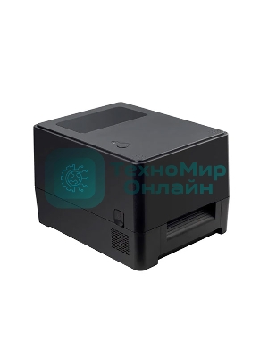 Принтер этикеток Bsmart BS460T термотрансферный, 300 dpi, 152 мм/сек, USB, RS-232, Ethernet, черный