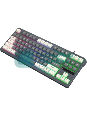 Клавиатура Oklick 711G проводная, USB Type-A, серый