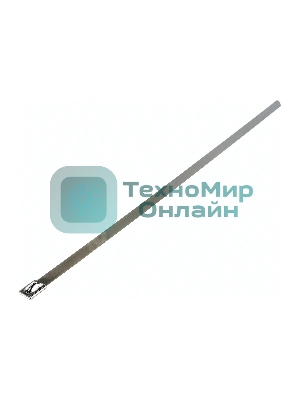 Хомут-стяжка стальная Rexant 300x7,9 мм, упаковка 50 шт.