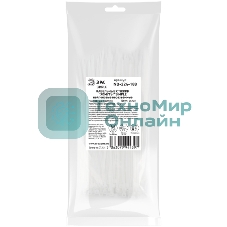 Хомут кабельный ЭРА Simple 2.5х200 NO-224-188 белый (уп. 100 шт)