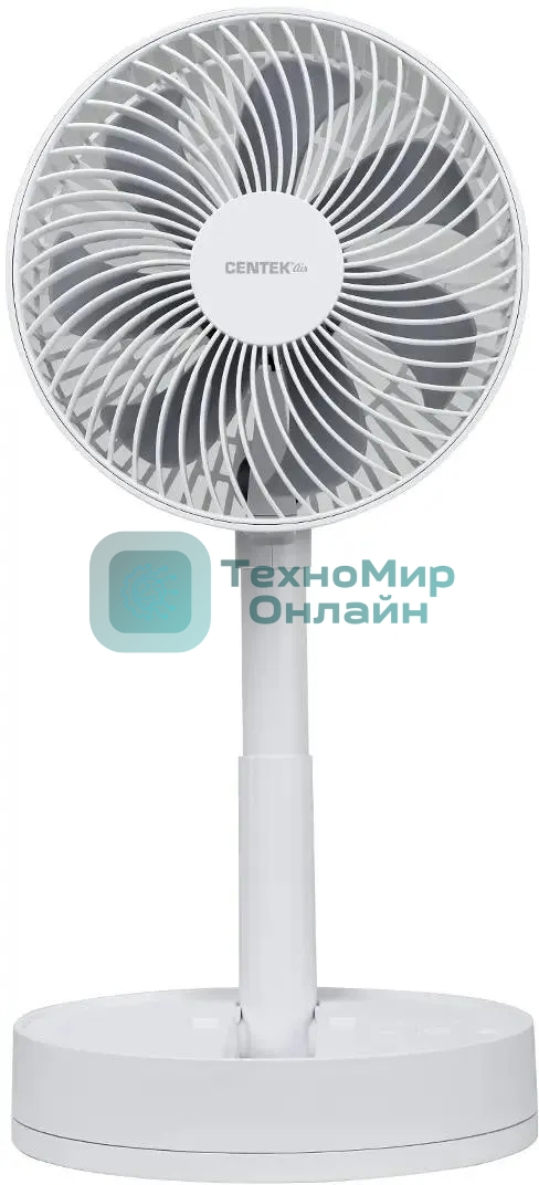 Вентилятор настольный Centek CT-5042 12Вт скоростей:4 белый
