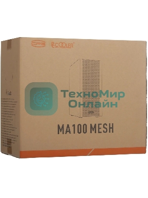 Корпус PcCooler MA100 MESH BK черный без БП ATX 3x120mm 1xUSB2.0 1xUSB3.0 audio bott PSU