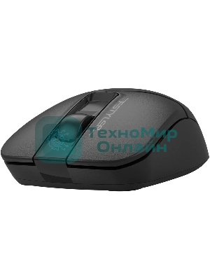 Мышь беспроводная A4Tech Fstyler FG12S черный, 1200 dpi, радиоканал, USB, кнопки - 3