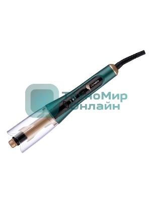 Щипцы для завивки волос Leonord LE-1201 зеленый/золотистый, 230 °C, 3 режима