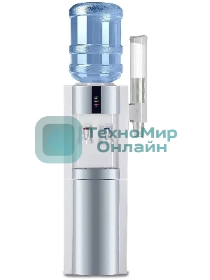 Кулер AEL LD-AEL-47c напольный электронный белый/серебристый