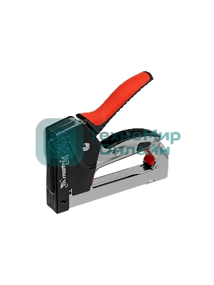 Степлер мебельный Matrix, стальной, быстрая загрузка, тип скобы 53, 4-14 мм, PRO