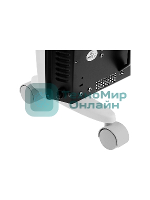 Конвектор электрический гибридный Denzel HybridX-2000 белый, 2000 Вт, 30 м2, термостат, дисплей