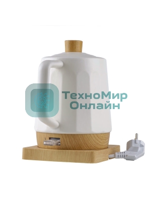 Чайник электрический Centek CT-0067 белый, 1.5 л, 1600 Вт