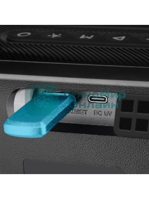 Колонка портативная SVEN PS-255 черный 12W 1.0 BT 3600mAh