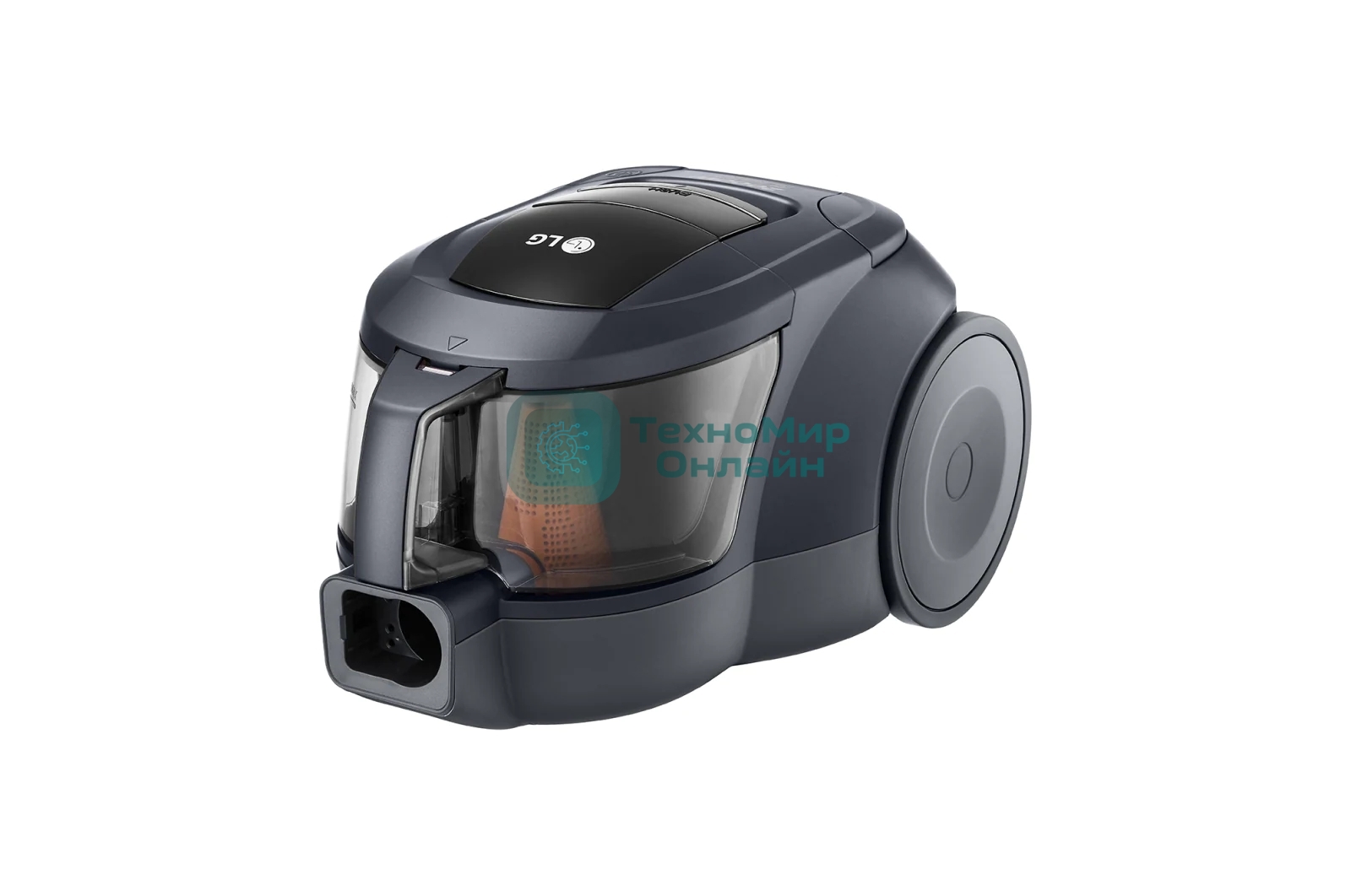 Пылесос LG VC5420NHTG серый, 380/2000 Вт, уборка сухая, пылесборник контейнер, 1.3 л