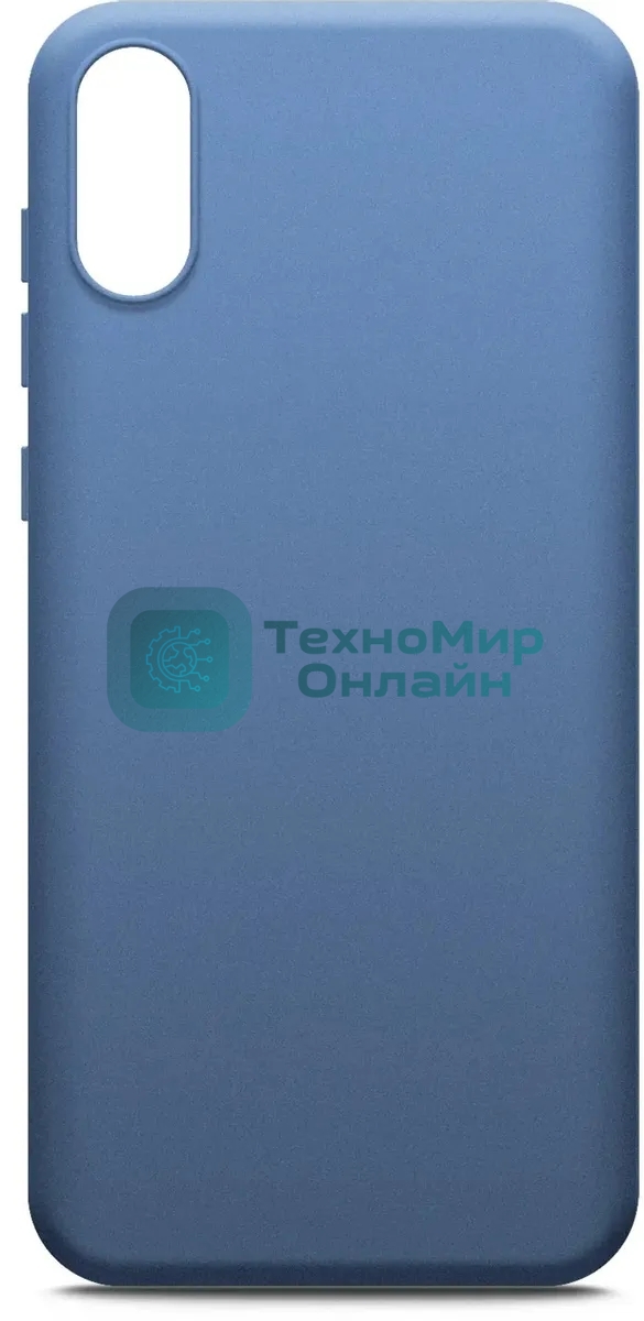 Чехол (клип-кейс) BoraSCO для Xiaomi Redmi 9A синий (39189)