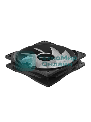 Вентилятор для корпуса DEEPCOOL RF120B черный, 120 мм, 1300 об/мин, 21.9 дБ, 3 pin