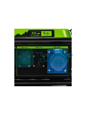 Электрогенератор бензиновый Сибртех БС-6500Э, 5.5 кВт, 95 дБ, 78.5 кг