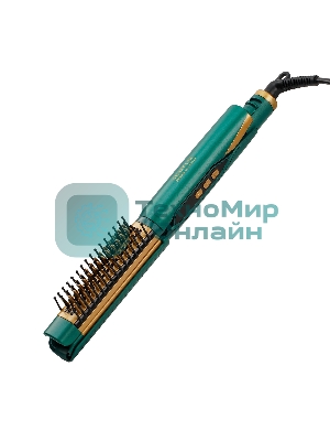 Мультистайлер Galaxy Line GL4525 зеленый/золотистый, 28 мм, 120-220 °C, 11 режимов