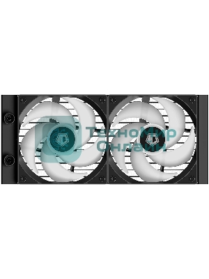 Система жидкостного охлаждения ID-Cooling FX240 LCD (Soc 1851/1700/1200/115X/AM5/AM4, 2x120мм fan, 2000rpm, 27.2 дБ, 300W, PWM 4-pin/5V 3Pin ARGb,Cop) (FX240 LCD)