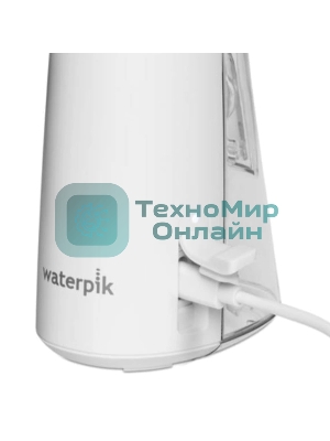 Ирригатор Waterpik WF-21 белый, от аккумулятора, 210 мл, 2 режима
