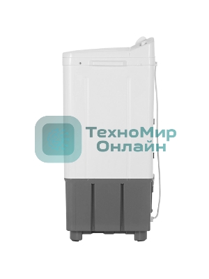 Стиральная машина Славда WS-60РЕТ белый/серый, загрузка вертикальная 6 кг, 1350 об/мин, класс: А