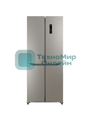 Холодильник Бирюса CD 405 I нержавеющая сталь двухкамерный 289/130л морозилка снизу Side by Side