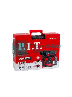 Перфоратор P.I.T. PBH20H-22B/1 патрон:SDS-plus уд.:1.8Дж аккум. (кейс в комплекте)