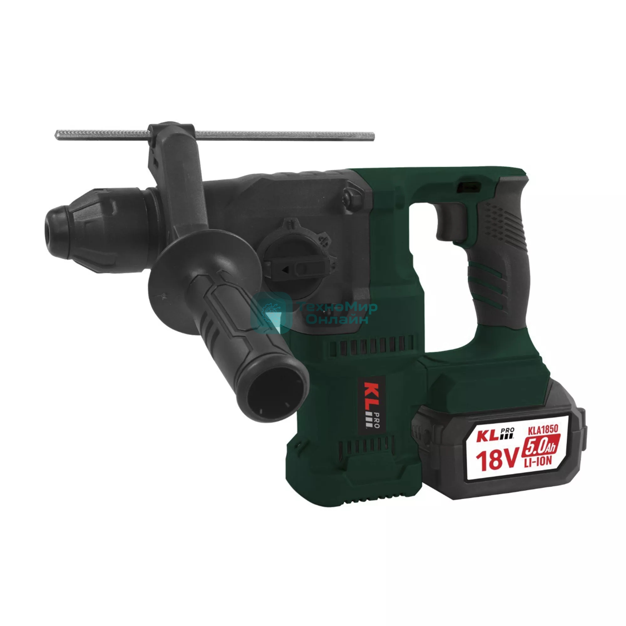 Профессиональный бесщеточный перфоратор аккумуляторный Klpro KLPM18BH-50