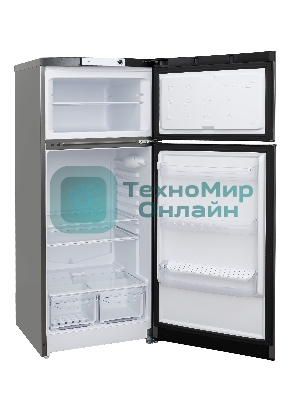 Холодильник Indesit TIA 14 NG темно-серый двухкамерный 194/51 л морозилка сверху, капельная система