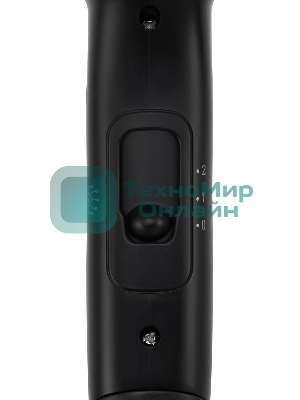 Фен Hyundai H-HDI0755 черный матовый, 2000 Вт, ионизация